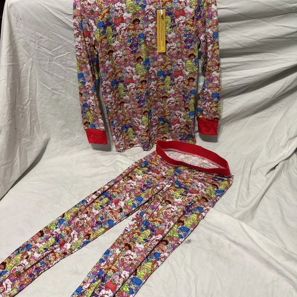 Girls' 2pc Strawberry Shortcake‎ Long Sleeve Snug Fit Pajama Set Size 6T NWT